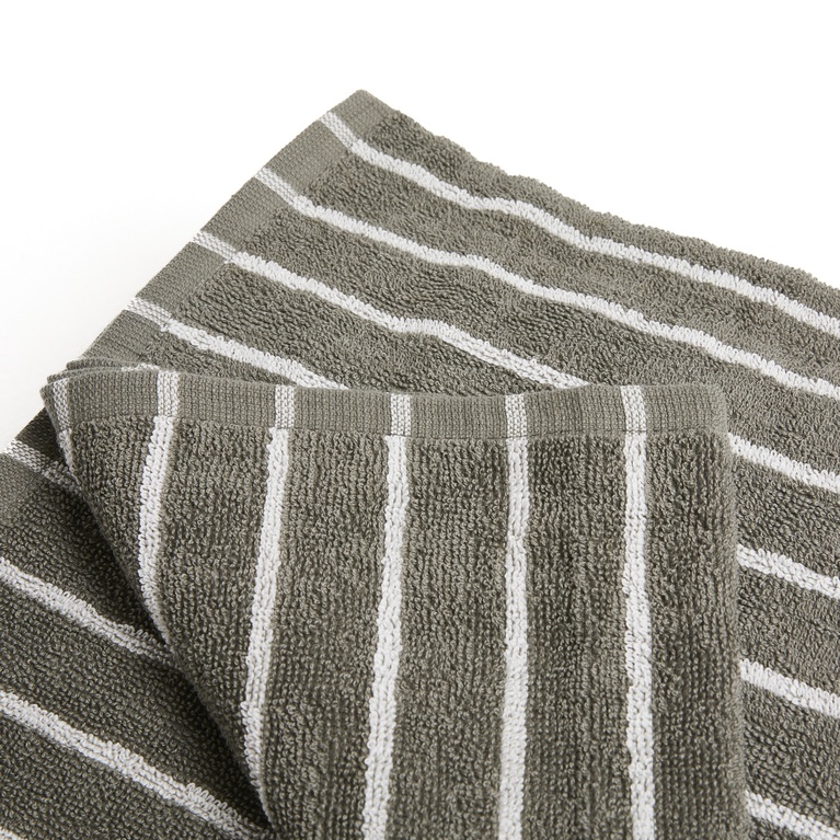 Stripe towel 90x150 Green